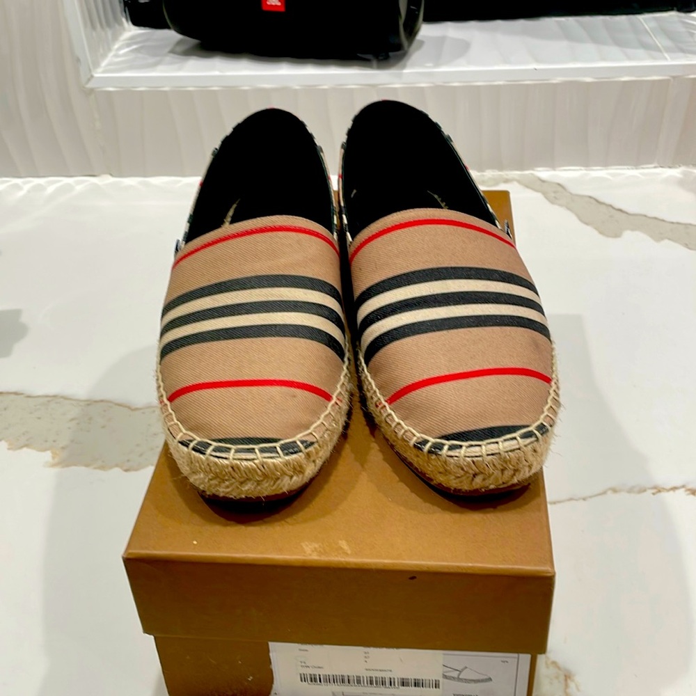Burberry’s Iconic Stripe Espadrille